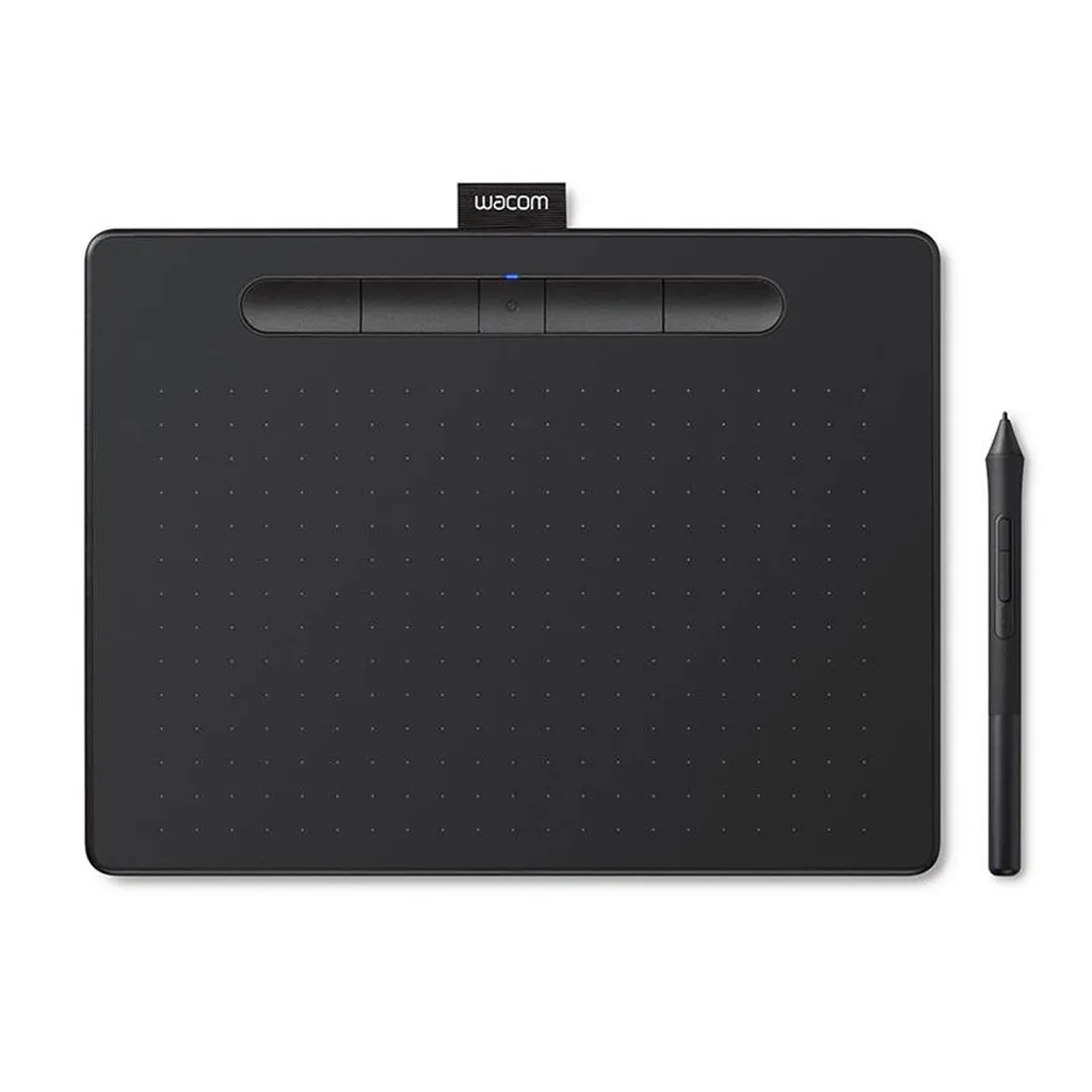 Tablette Wacom Intuos S Bluetooth pour Télétravail, Retouche et Éducation