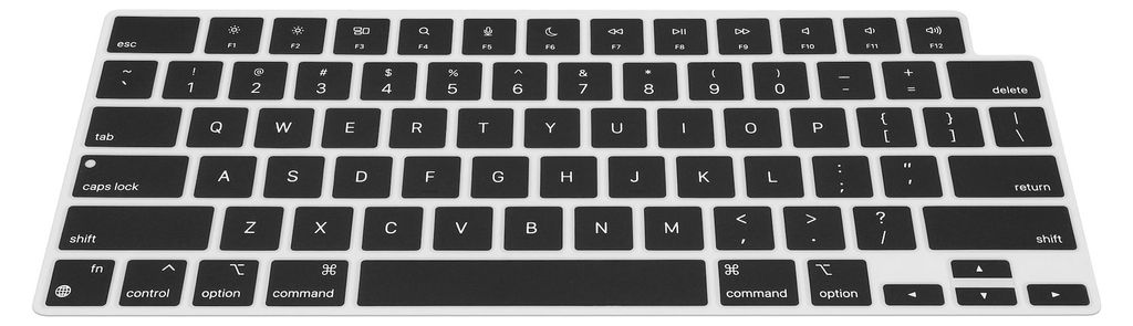 kwmobile Silikon Tastaturschutz für Apple Macbook Air 15 M4 Produktbild 