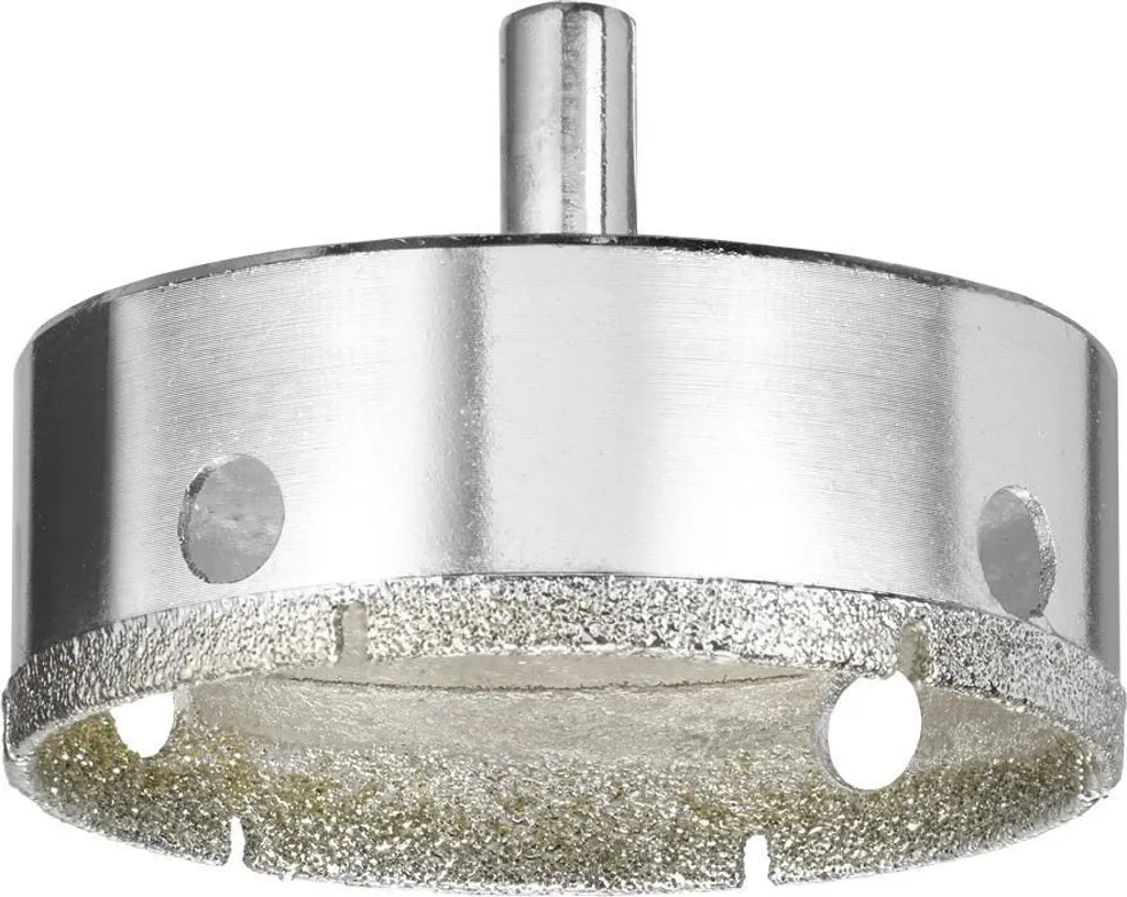 Scie cloche diamantée 76 mm kwb pour percer carrelage et pierre dure