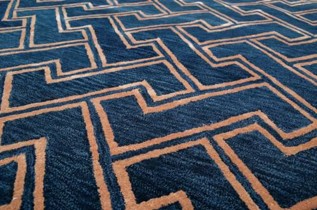 Agrafes industrielles bleu foncé 122x183 cm pour travaux de finition - 5
