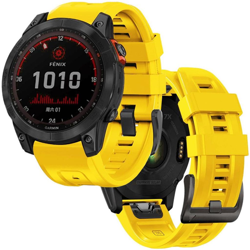 Tech-Protect Iconband Garmin Fenix 5 / 6 / 6 Pro / 7 Žlutý Obrázek produktu 