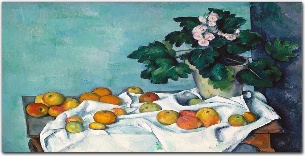 Coloray Küchenrückwand 100x50 Spritzschutz aus Glas - Obst Stillleben