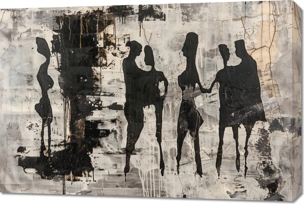 Recensione Quadro 90x60 cm Persone Grigie - Perché Conviene Comprarlo