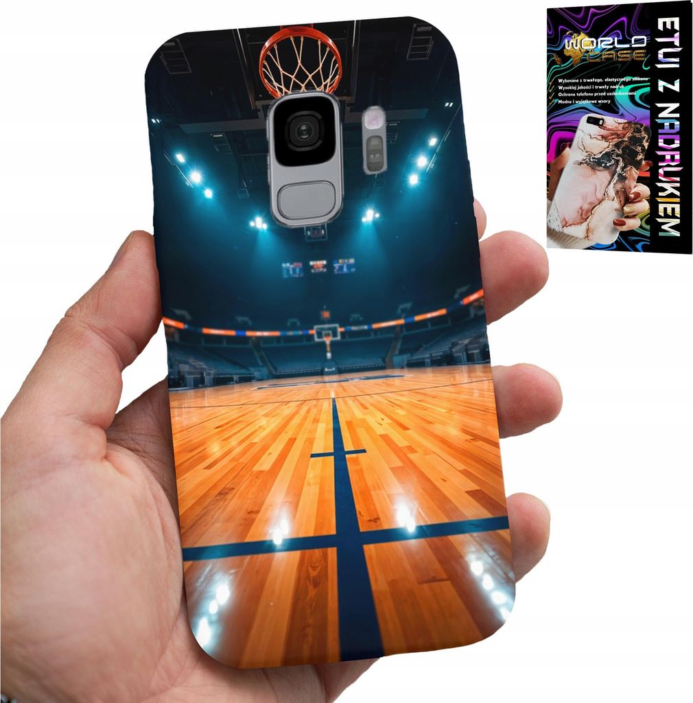Fall Für Samsung Galaxy S9 - Basketball Nba Gericht, Basketball-Fan-Designs