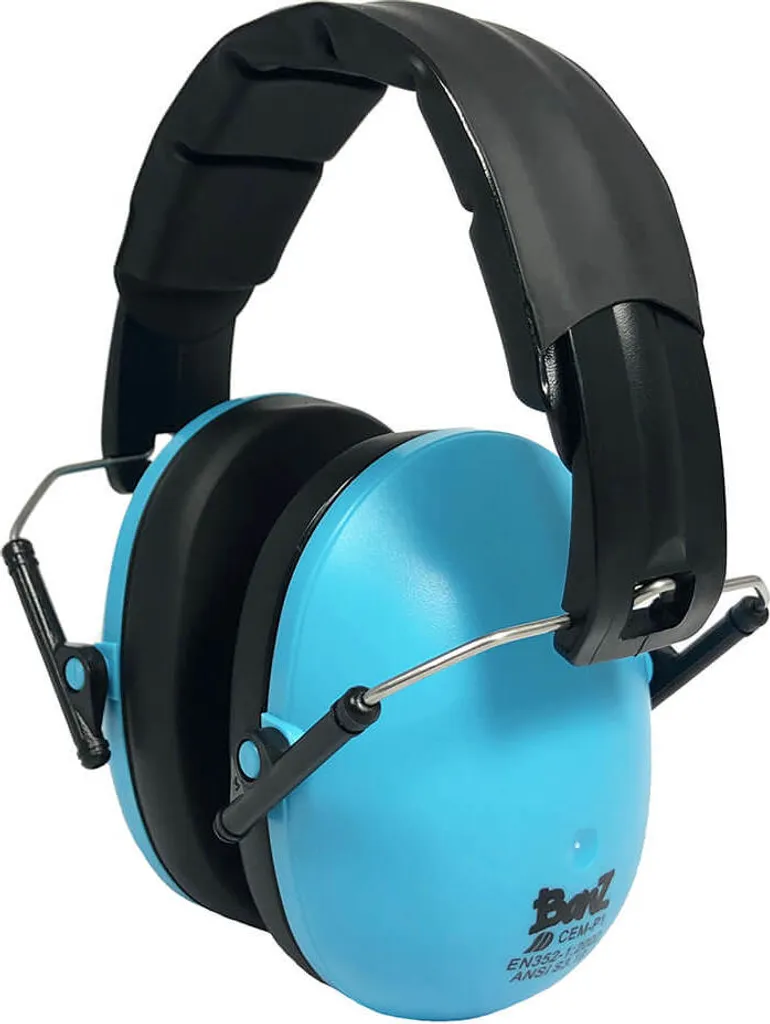 BANZ Casque Antibruit Bébé et Enfant Bleu Ciel - Protection Auditive