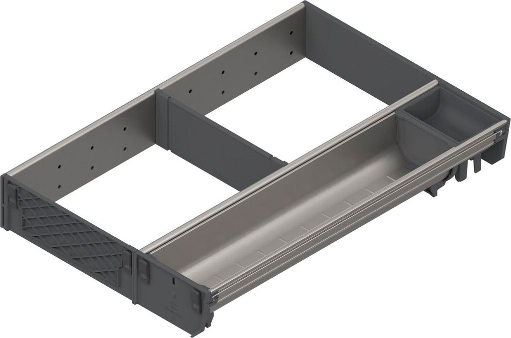 BLUM ORGA-LINE Besteckeinsatz Facheinteilung Set ZSI.XXXKI3N, NL 450mm, grau