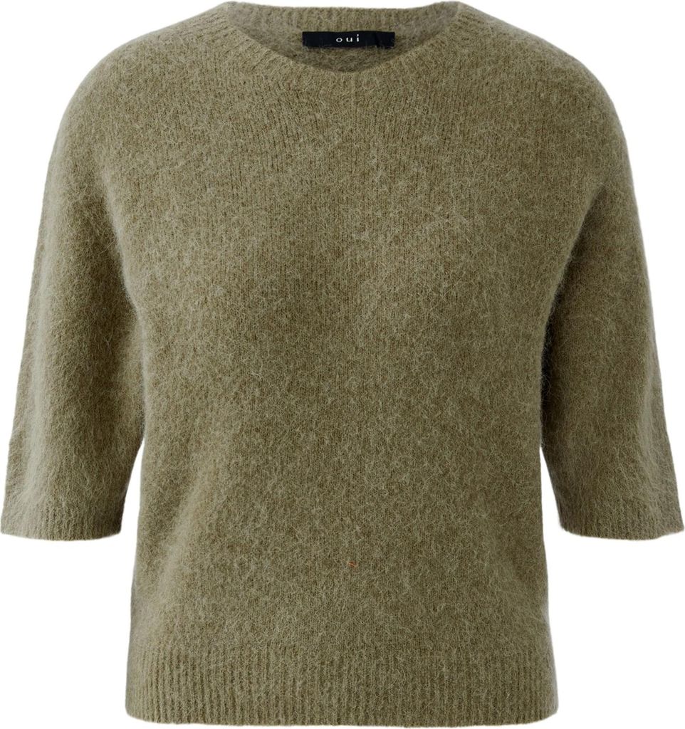 Oui Pullover green garden 40
