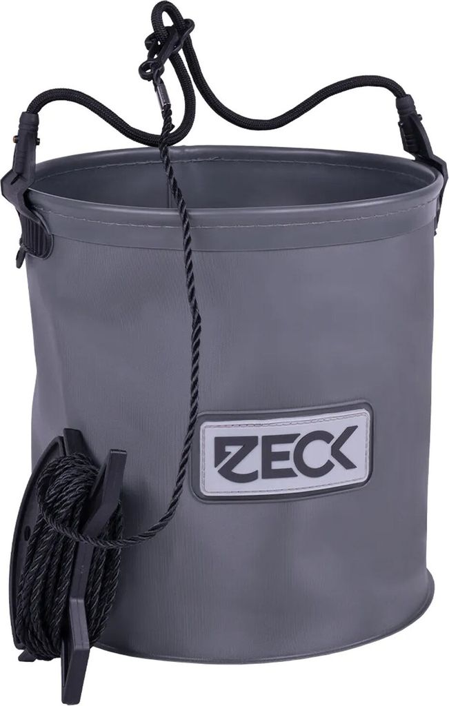 Zeck Folding Bucket 10L & Rope - Falteimer + 4,5m Seil