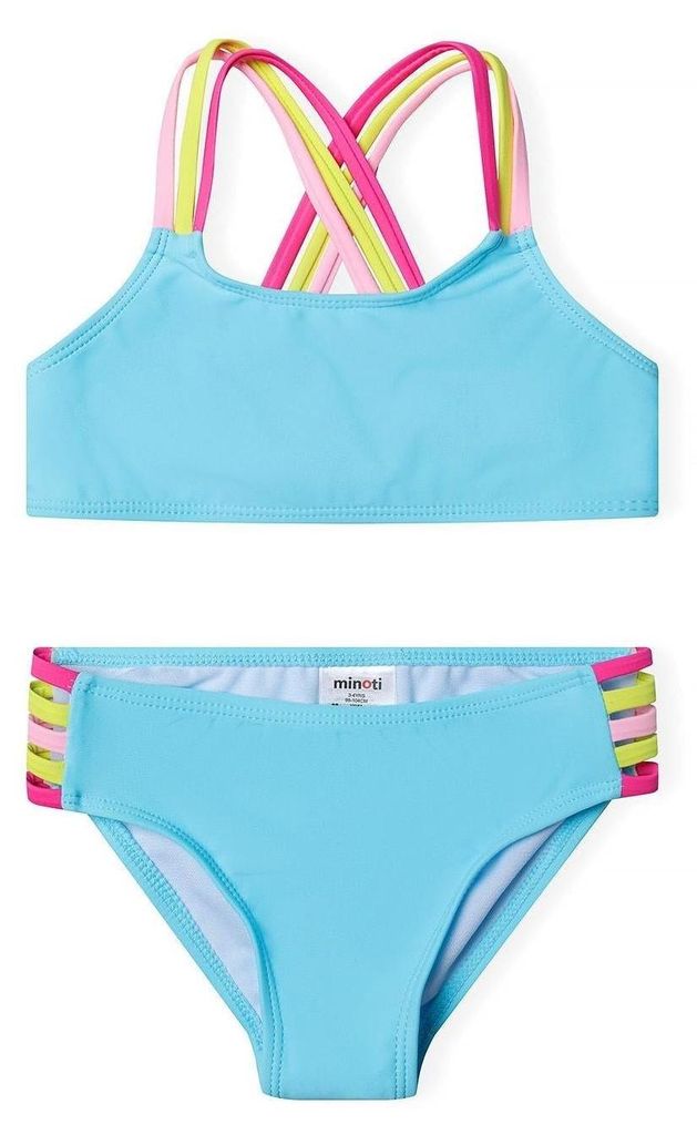 Minoti Set Blau Gr. 122 für Mädchen