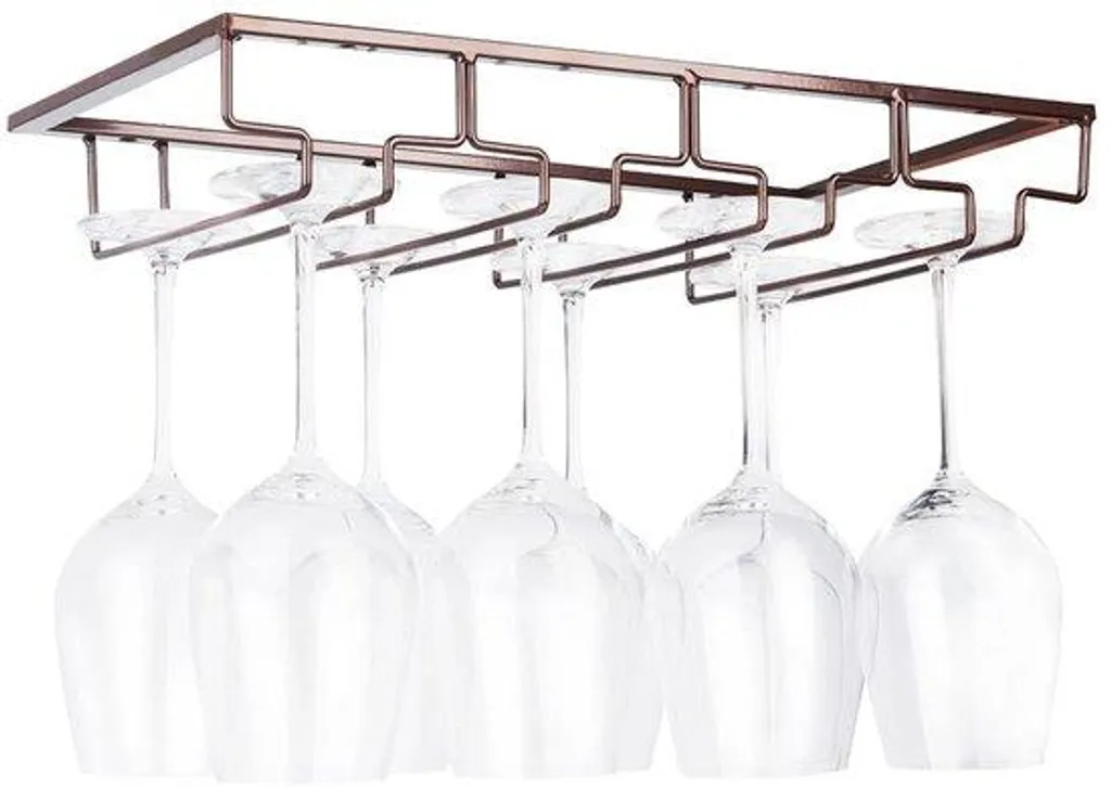 Casiers à vin design en métal - Étagère murale pour bouteilles de vin