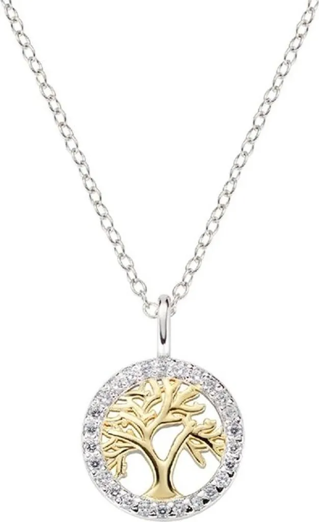Collier Amen CLALBGZ3 Bijou Idéal pour Mariage et Soirée Chic en Argent