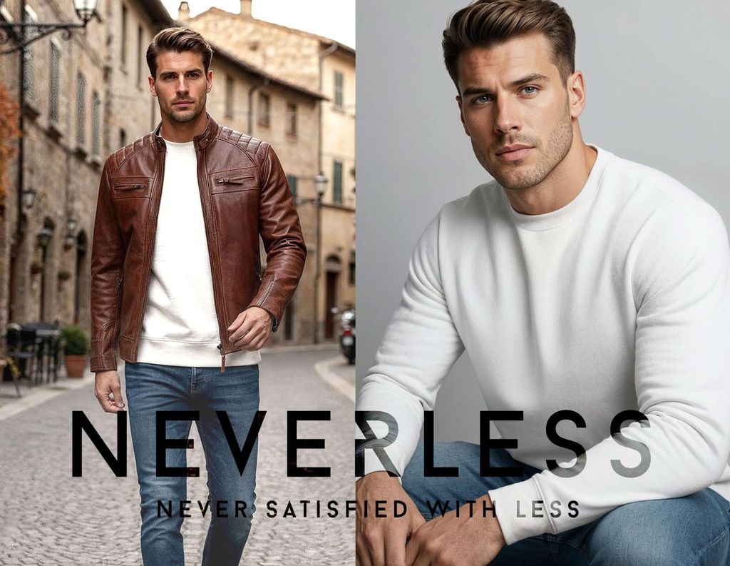 Sweatshirt Herren ohne Kapuze Frontprint DJ Cat Musik Katze Pullover Fashion Neon Retro Streetwear Neverless