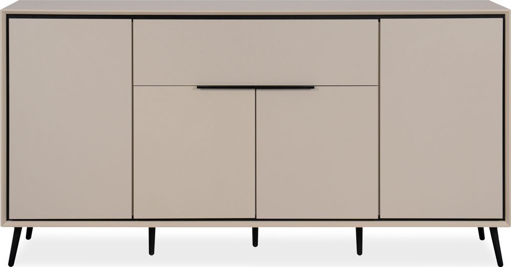 finori Arona 51B Sideboard, sand / schwarz Maß: B x H x T Produktbild 