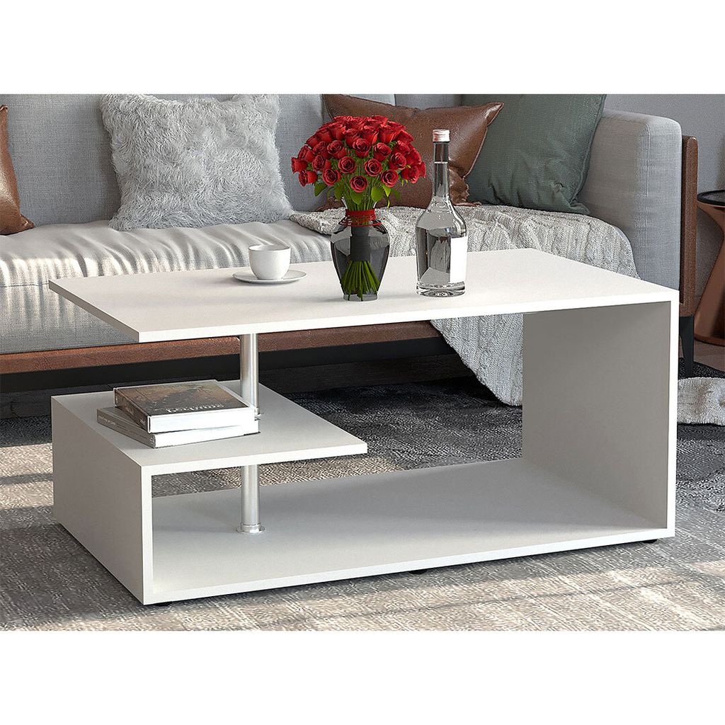 VCM Holz Couchtisch Sofatisch Wohnzimmertisch Beistelltisch Produktbild 