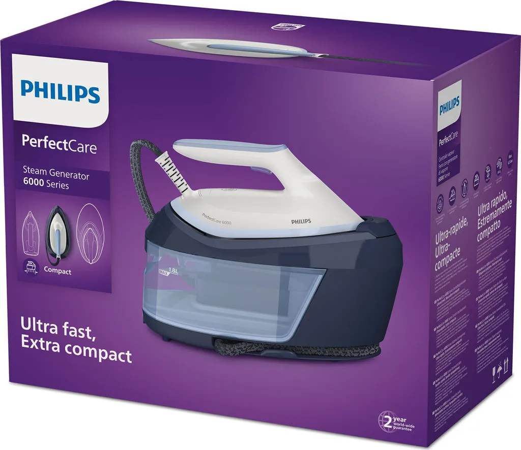 Générateur de Vapeur Philips 6,5 bar PSG6026/20 Système Calc-Clean