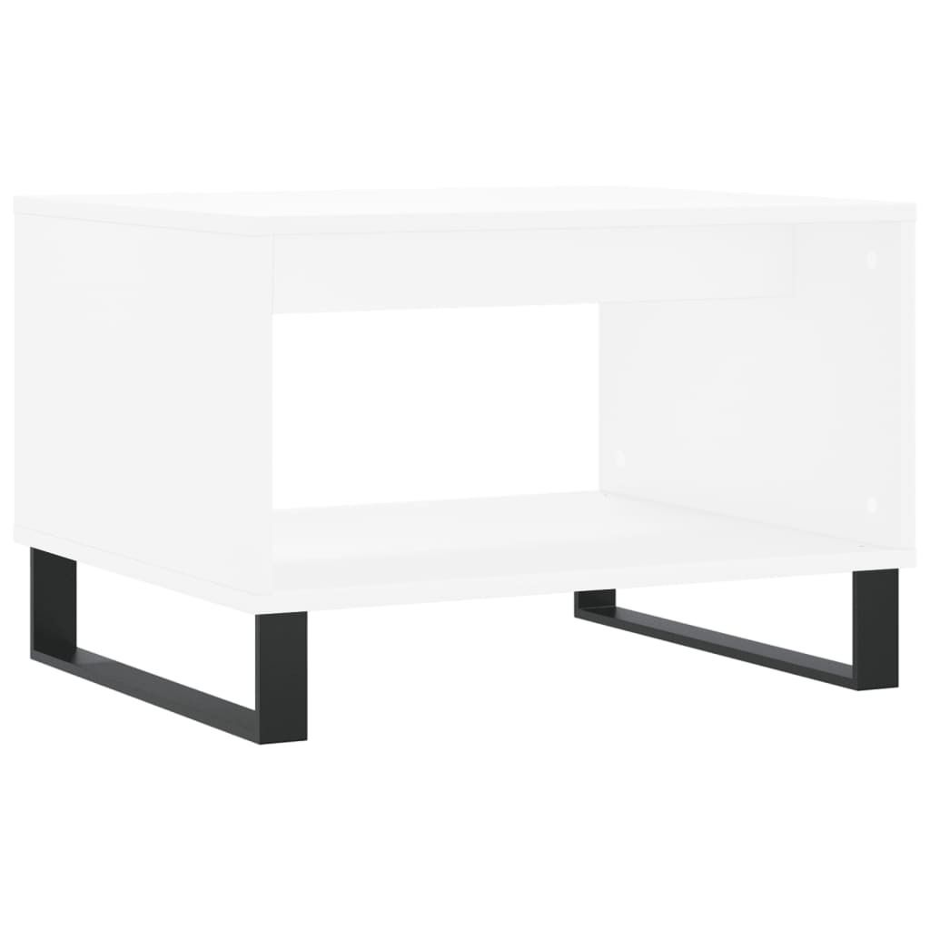 Couchtisch Weiß 60x50x40 cm Holzwerkstoff