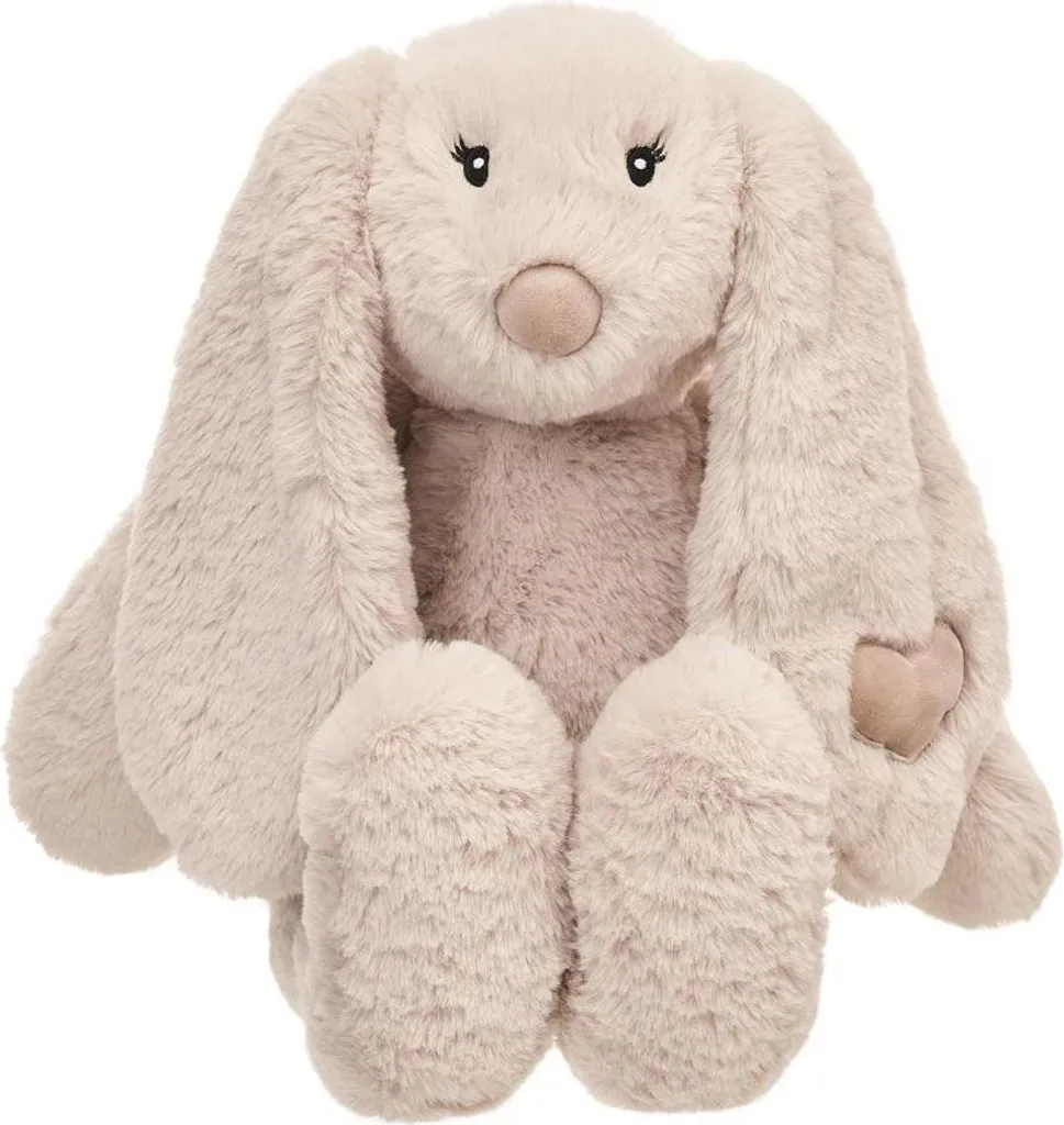 Lapin en peluche Missimo Pierre Beige 34cm - Doudou souple et original