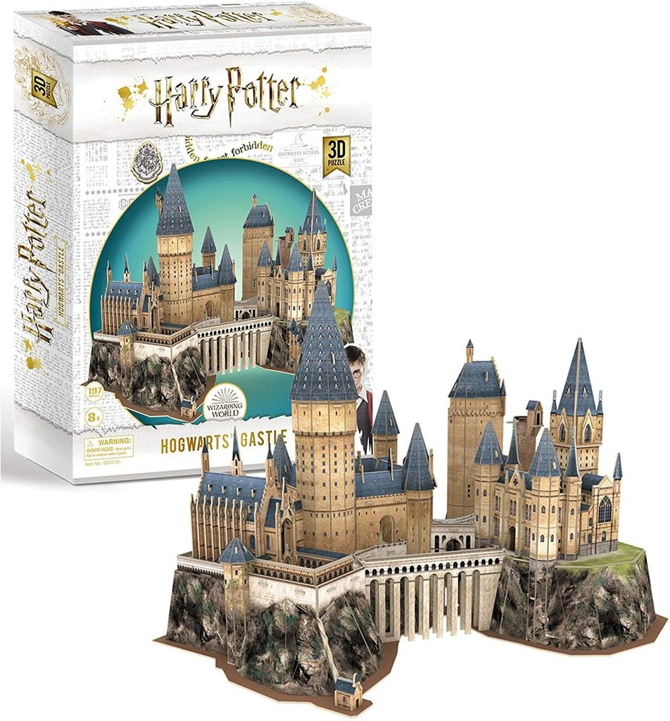 Universität Spiele Harry Potter Hogwarts Schloss 197 Stück 3D-Puzzle