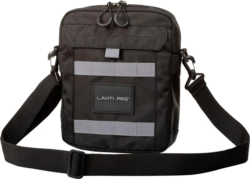 Sac à bandoulière noir Lahti : fini le désordre avec ce sac compact