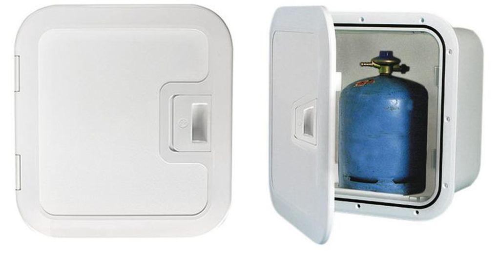 Kunststoffschrank geeignet für Gasflaschen mit integriertem Ventil - Osculati 50.253.00