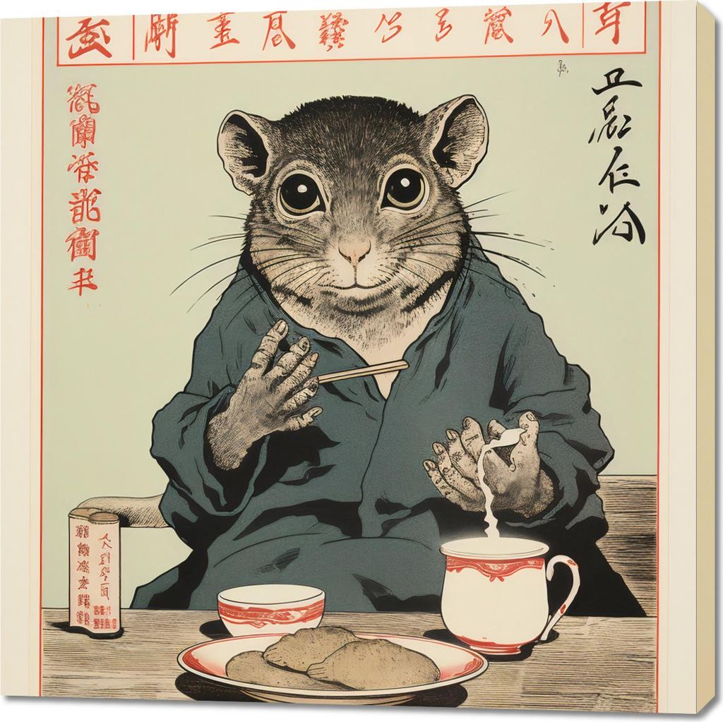 Bild 100x100cm Ceremonia Gryska