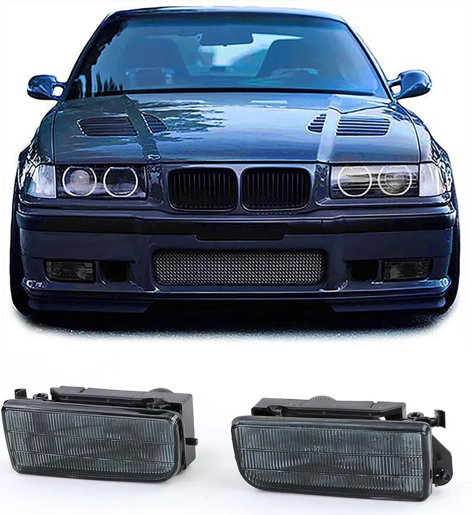 Coppia Fendinebbia Smoked BMW E36 M3 1990-1999 | Vetro Scanalato