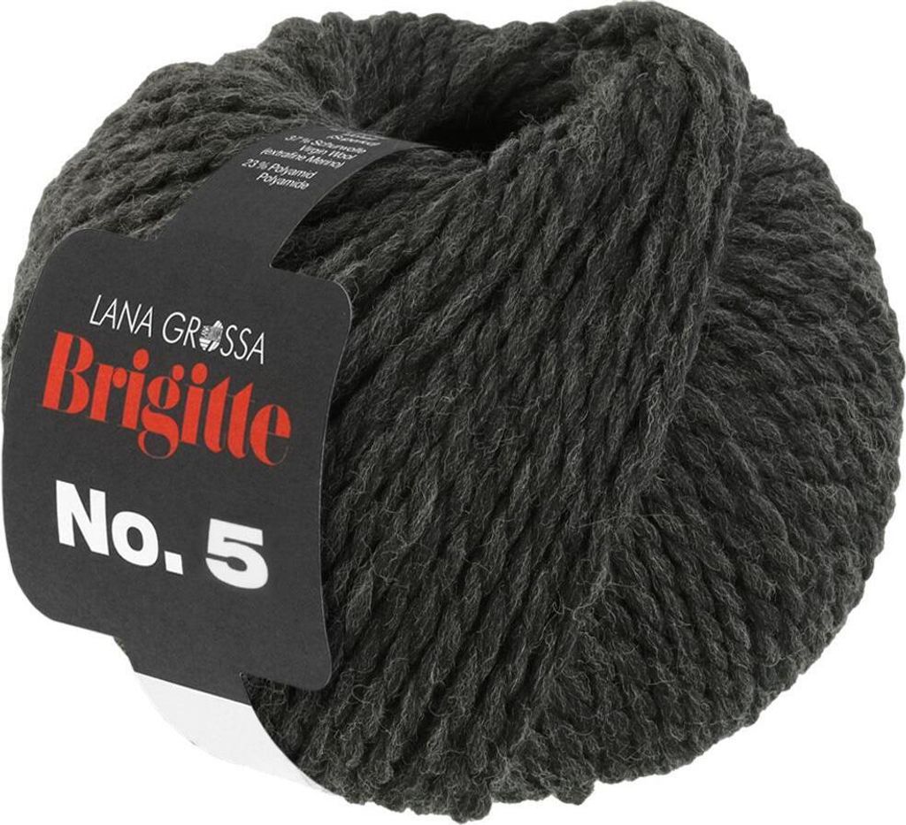 Lana Grossa - Brigitte No. 5 0002 anthrazit Produktbild 