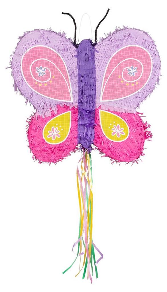 Zieh Pinata "Schmetterling" | 43 x 48 x 10 cm Produktbild 