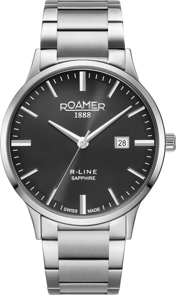 Montre homme ROAMER 718833 antichoc en acier durable pour éviter l'usure
