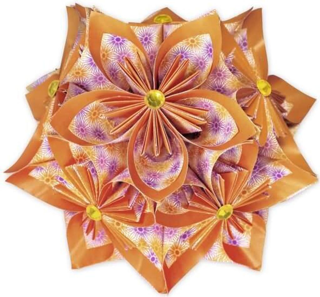 Faltblätter Florentine Bella 15x15cm