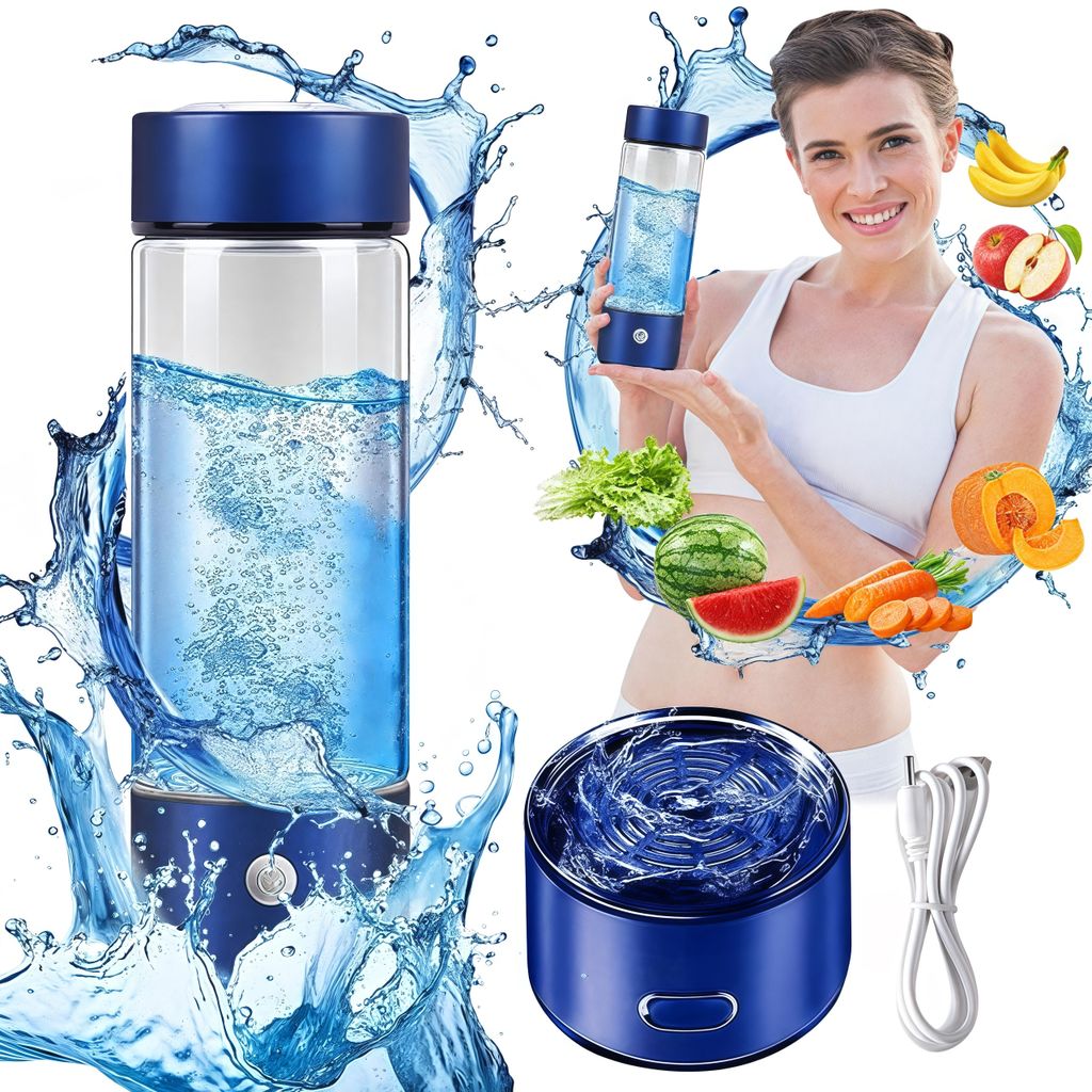 Wasserstoff-Wassergenerator mit PEM-SPE-Technologie, 420ml Produktbild 1