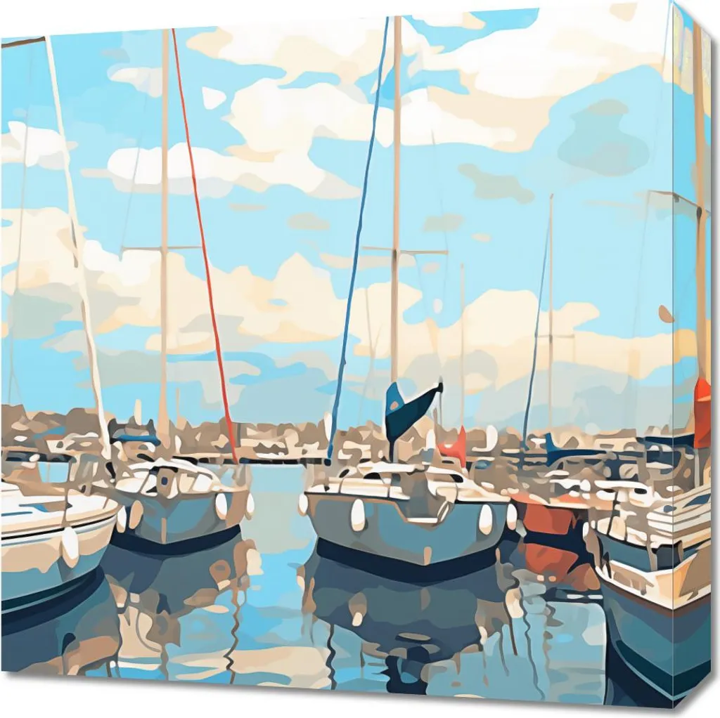 Art Wall Marina Cubista 50x50 - Il Must-Have per Case di Tendenza