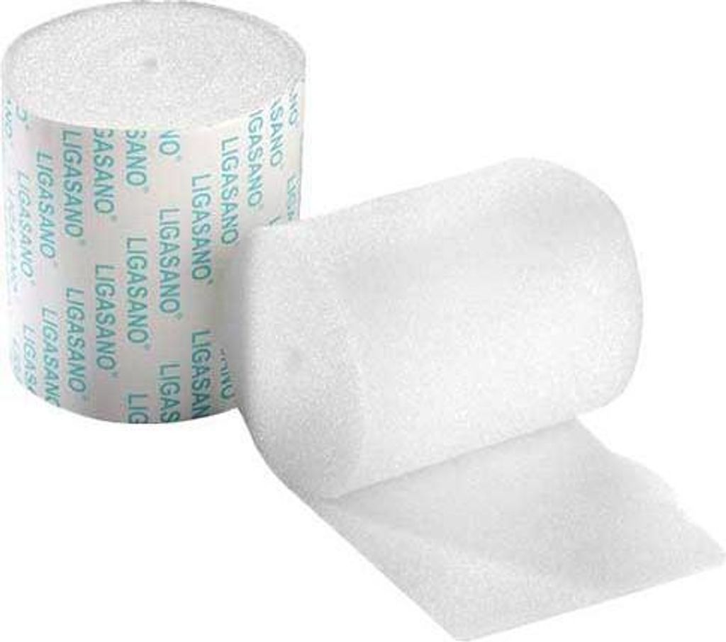 Ligasano weiß Binde 0,3x10x300 cm unsteril 6 St