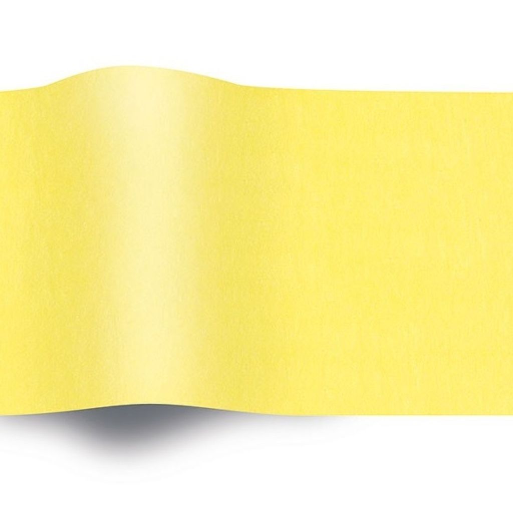 Seidenpapier GELB, Format 50x75cm, 480 Bogen