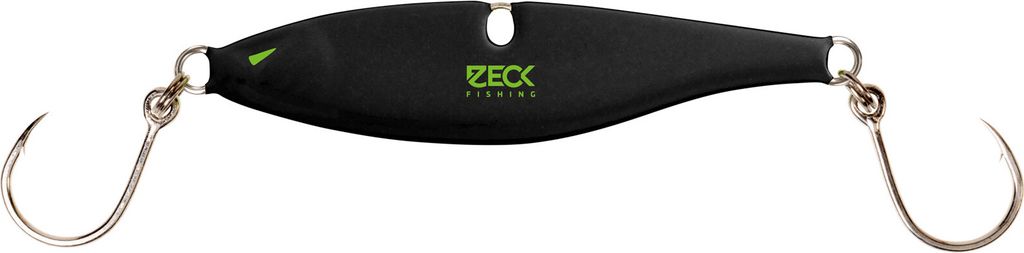 Zeck Vertical Jig schwarz - Welsköder zum Vertikalangeln, Gewicht:55g