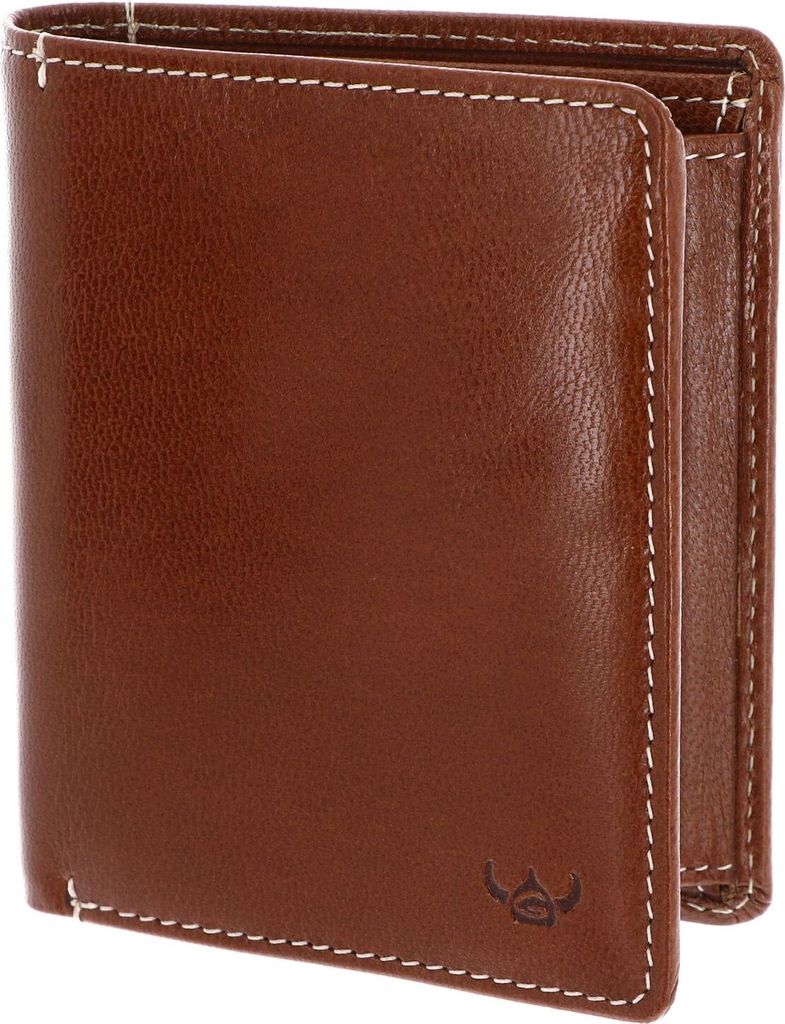 Golden Head Geldbörse Bari RFID Protect Combi Wallet Cognac braun