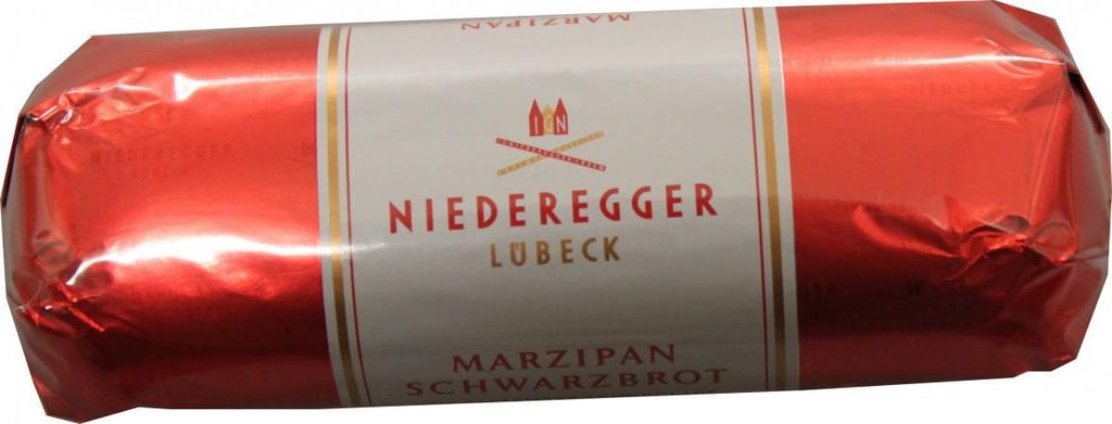 Niederegger - Chleb marcepanowy brązowy (czerwony) - 125g Zdjęcie produktu 