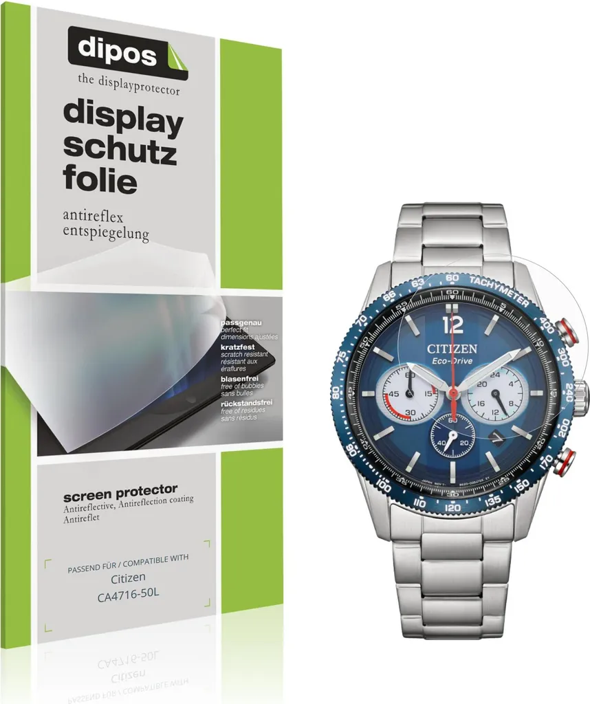 6x Pellicola Protettiva per AcclaFit D2 1.38 Zoll Protezione Schermo Claro Display dipos