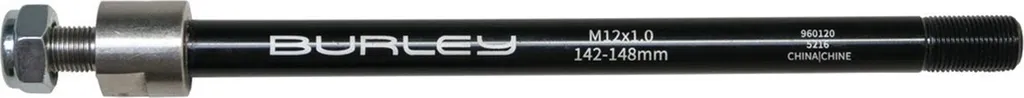 Axe traversant Burley 12x1.5 adaptable 172-178 mm : fixez votre remorque