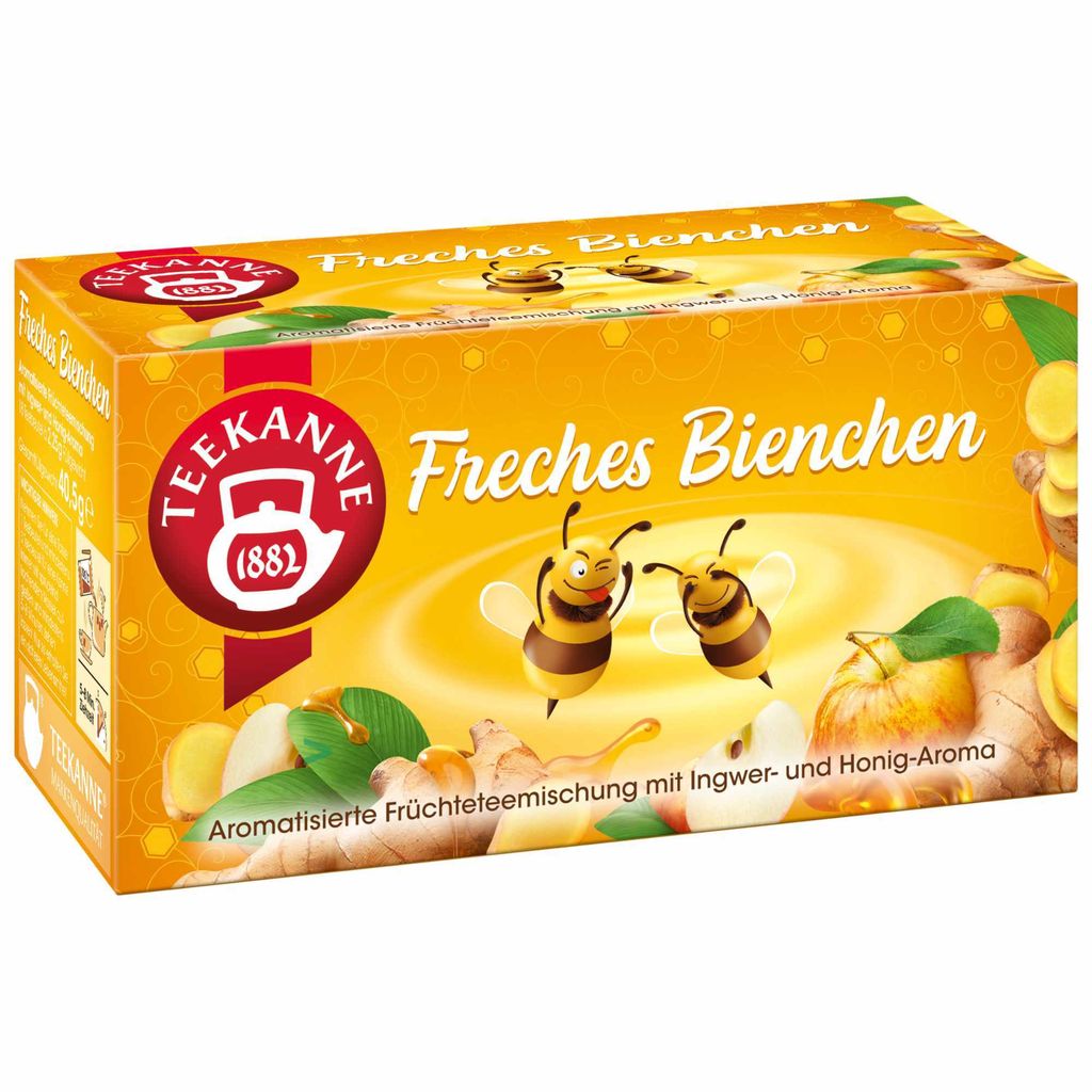 Teekanne Freches Bienchen Thé aux fruits emballé Image du produit 