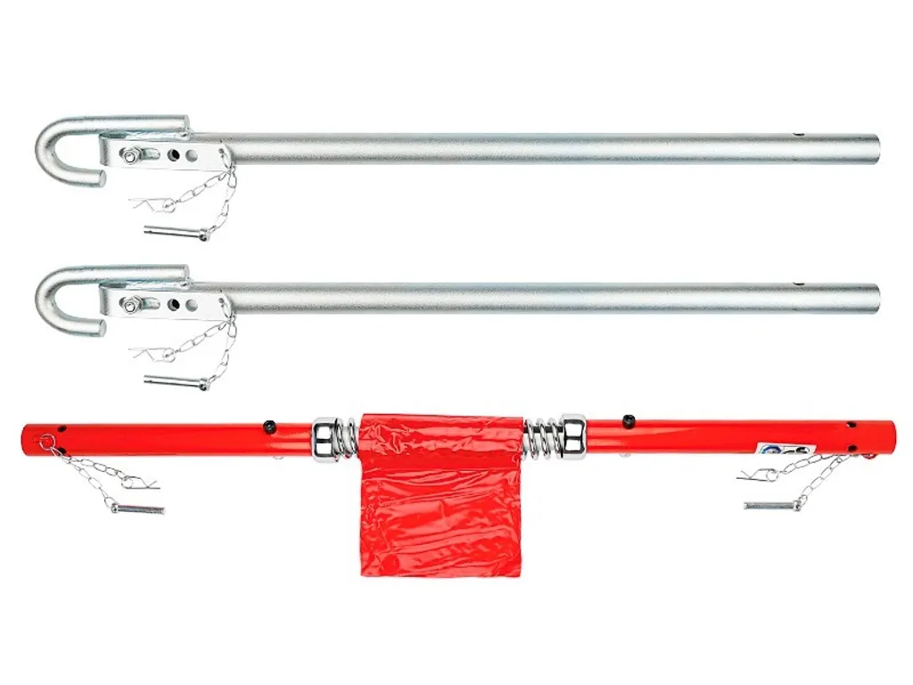 Barra di Traino Rigida 3T con Molla Ammortizzata 180cm Omologata GS