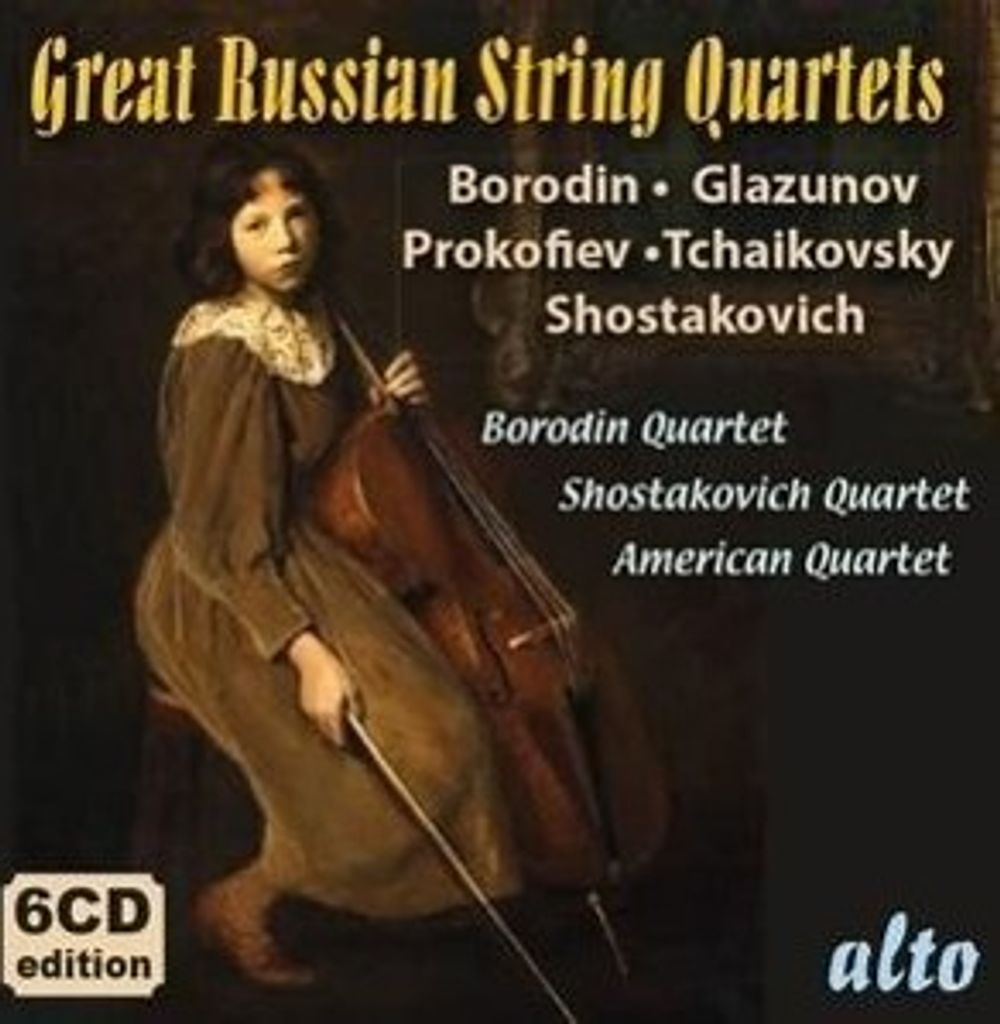 Borodin Quartet/American String Quartet: Great Russian Strin