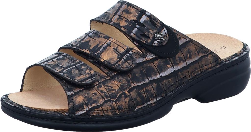 Finn Comfort Komfort Pantoletten Damen 31313732373736 Braun 38 EU