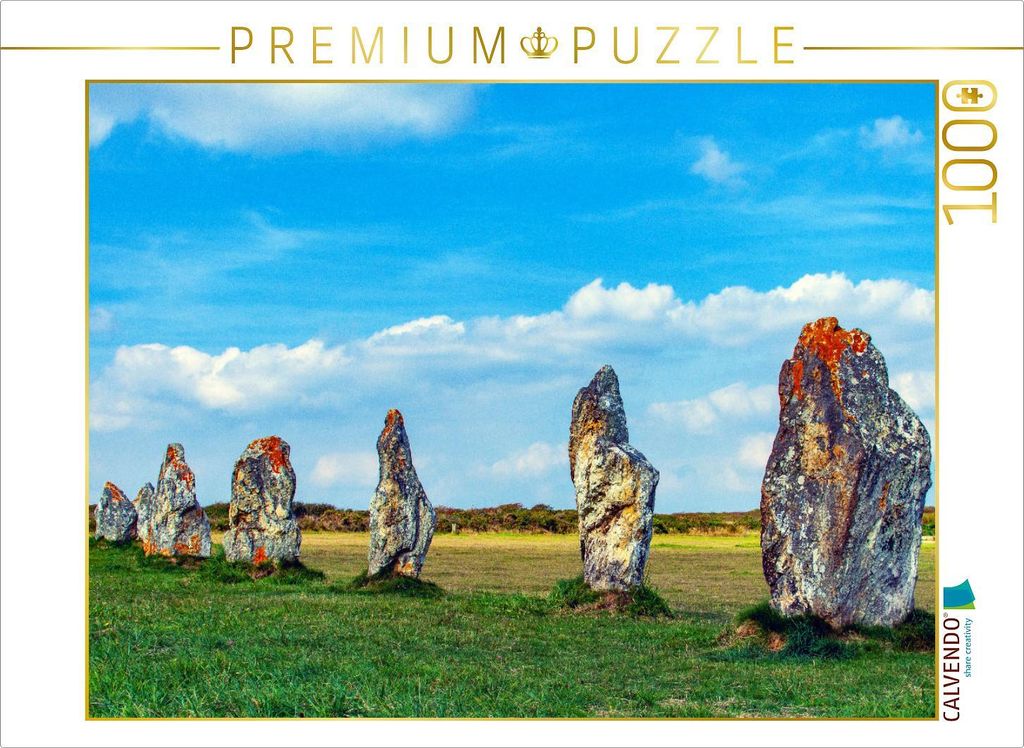 CALVENDO Puzzle Ein Motiv aus dem Kalender Magische Orte - Steinkreise, Dolmen, Megalithen 1000 Teile Puzzle quer | 1000 Teile Lege-Größe 64x48cm...