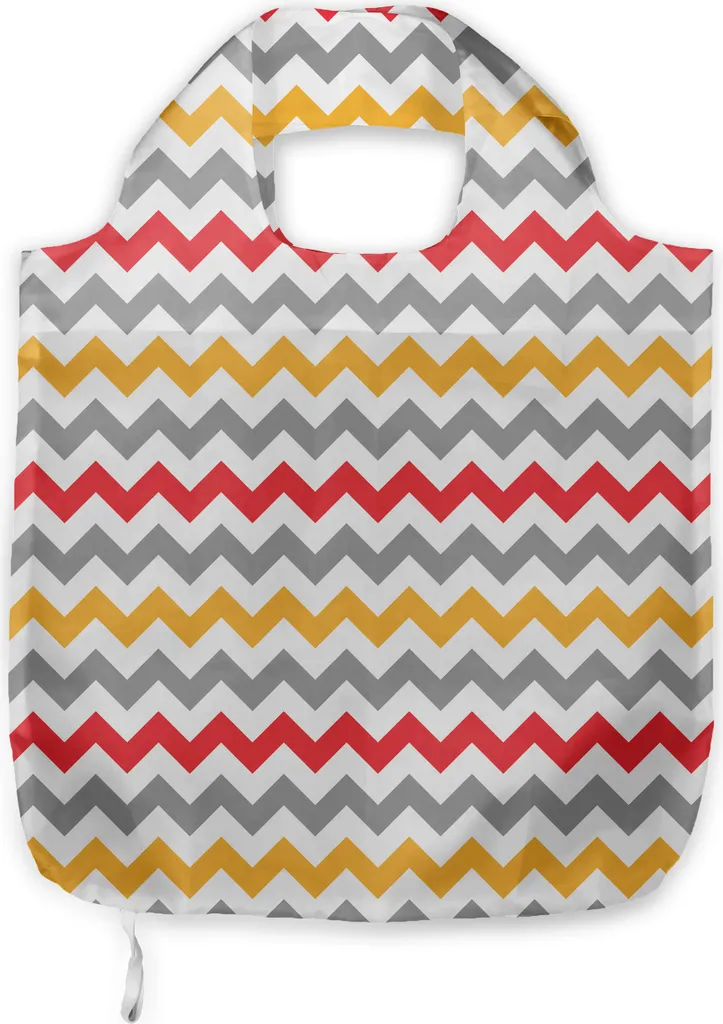 Shopper Abakuhaus Chevron Astratto - Borsa Giornaliera Multicolore