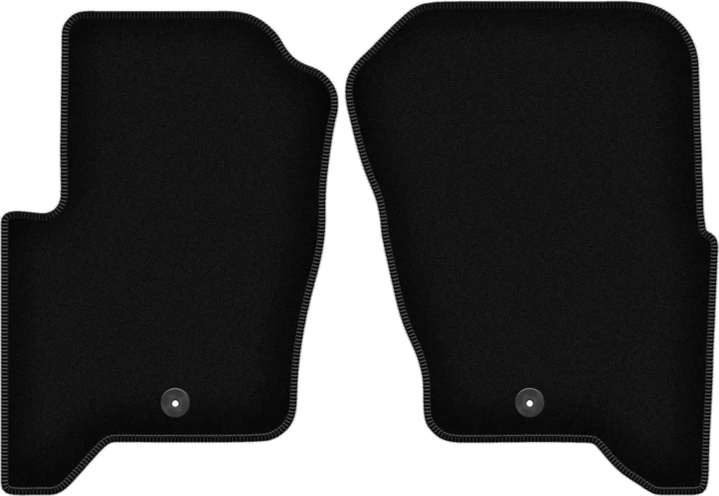 Tappeti Auto Velluto Land Rover Discovery IV Neri | Set 2 Pezzi Pro