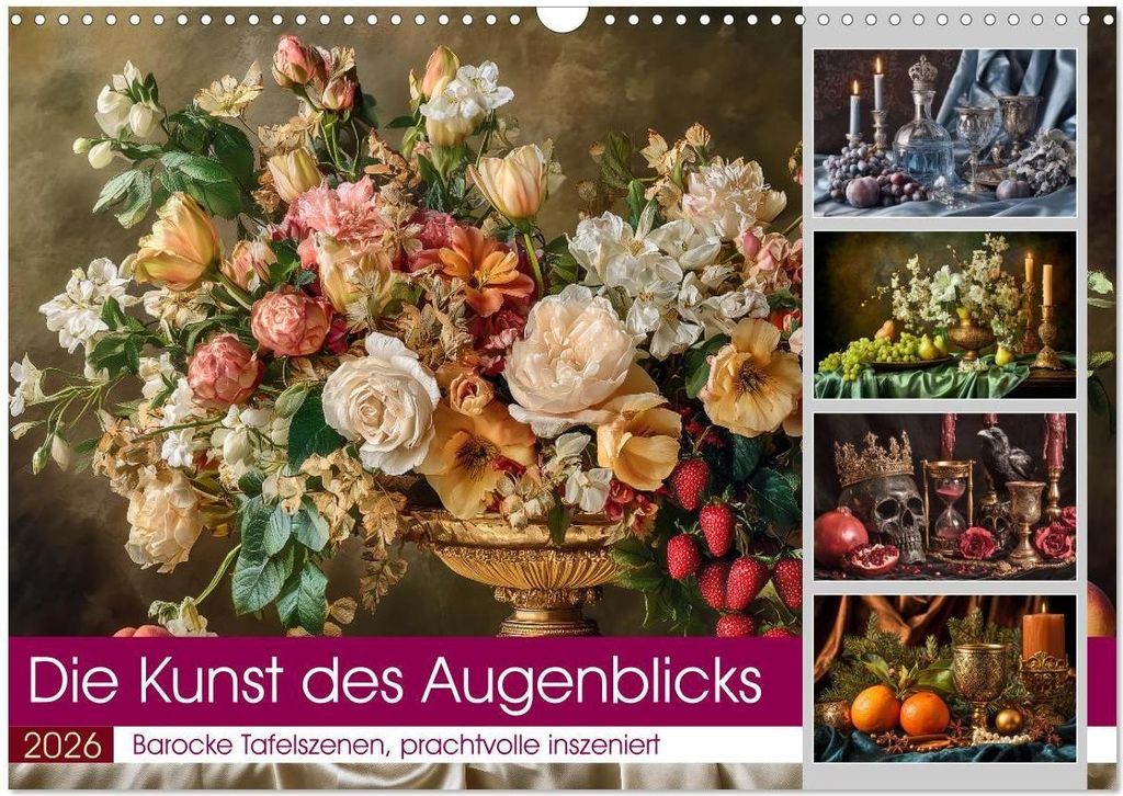 Die Kunst des Augenblicks (Wandkalender 2026 DIN A3 quer), CALVENDO Monatskalender
