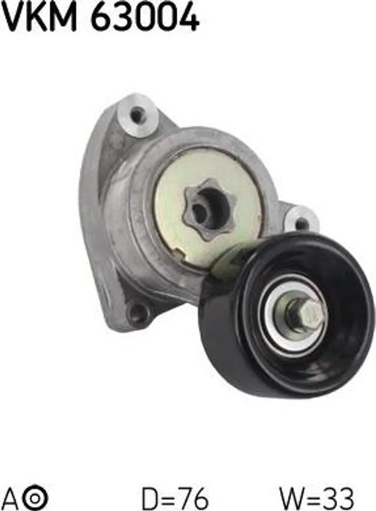 Galet Tendeur de Courroie pour Honda Accord, Civic, CR-V, FR-V et Stream