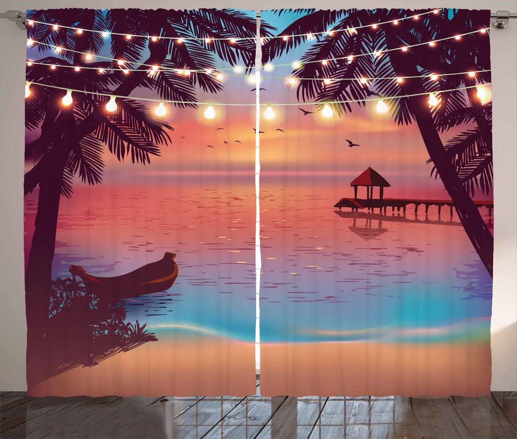 Tenda Abakuhaus Festa sull'Isola 280x175 cm - Arredo Mare Viola Rosa