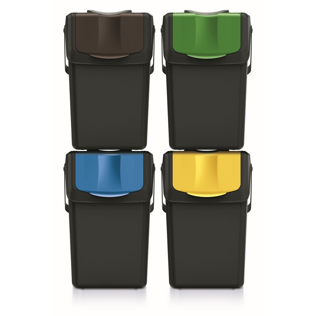 Keden Sortibox ISWB25S4 set di bidoni per la raccolta Immagine del prodotto 